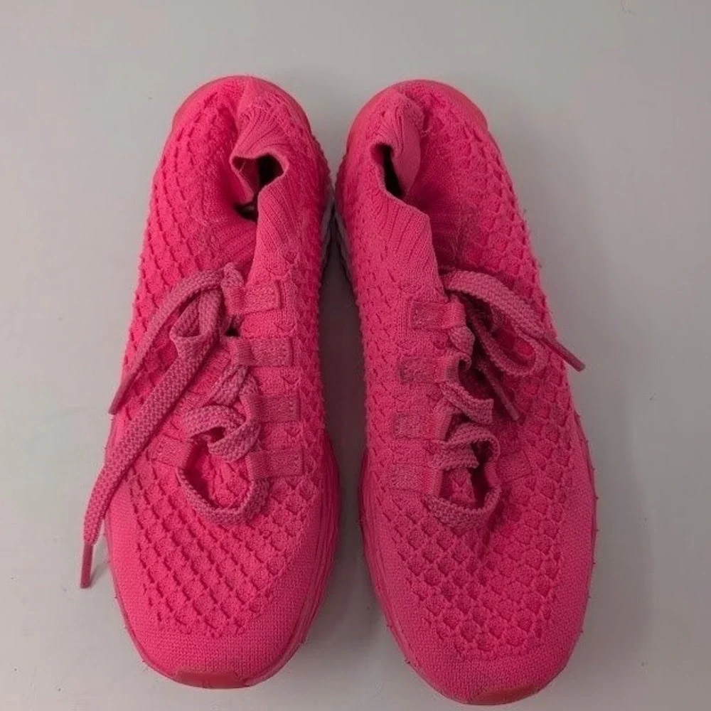 NOBULL Allday Knit‎ Shoes Women's Size US 7.5 Pink Fuchsia Athletic Sneaker